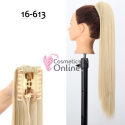Extensie de par coada dreapta cu cleste 60 cm SH66M16613 Blond Ash Mixt